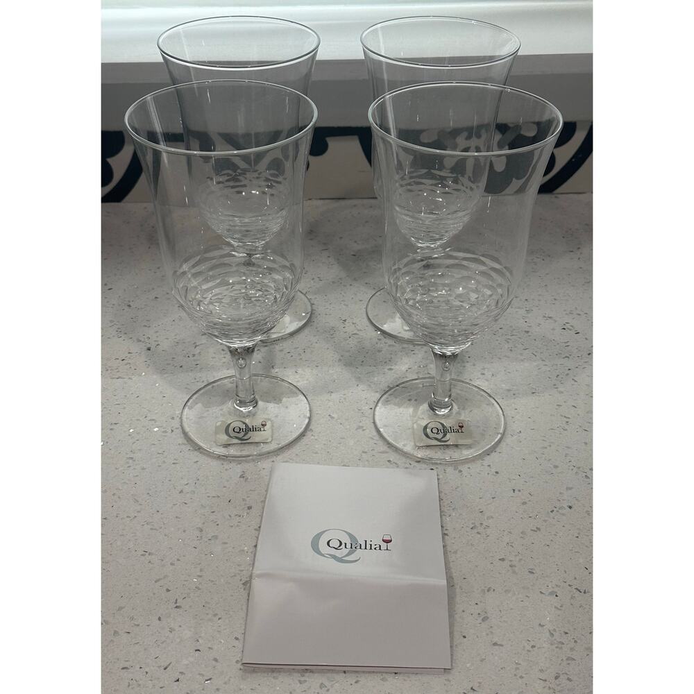 Eatman 20oz. Handmade Crystal Goblet Set (Set of 4)